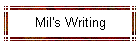 Mil's Writing